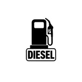 Bold Diesel Label for Bikes and Cars